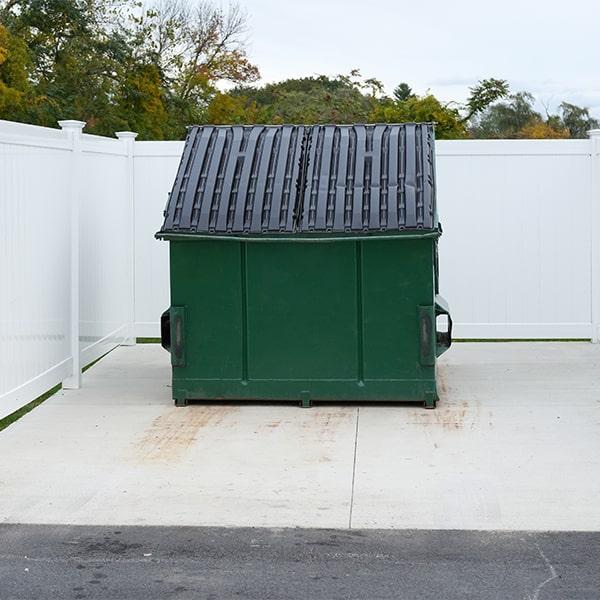 we offer several kinds of commercial dumpsters, including front-load, rear-load, and side-load